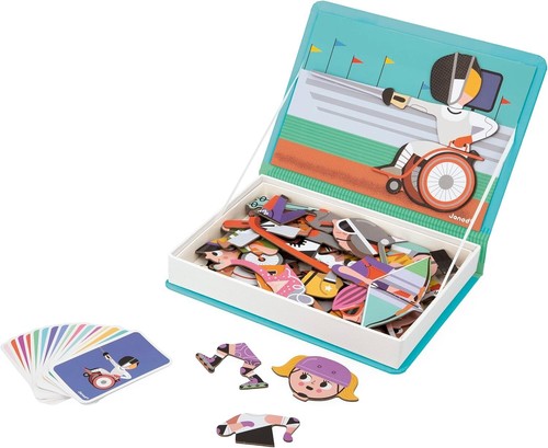 Janod magneti book sport - janod, magneti'book