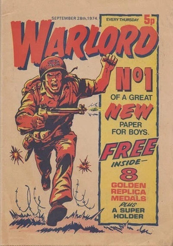 Complete warlord comic - comic, book