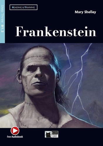 Frankenstein con book - con, e