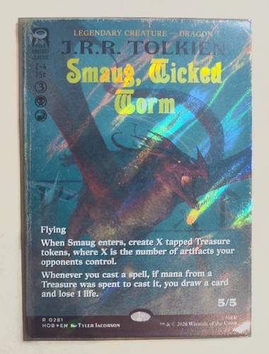 Smaug wicked worm foglio - wicked,