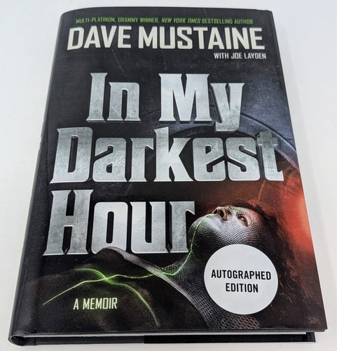 Signed dave mustaine - signed,