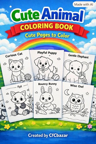 Libro colorare simpatici - da,