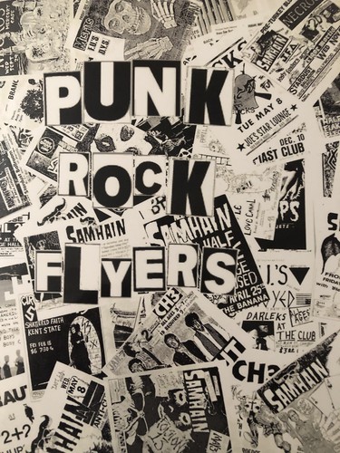 400 punk rock - flyers, book