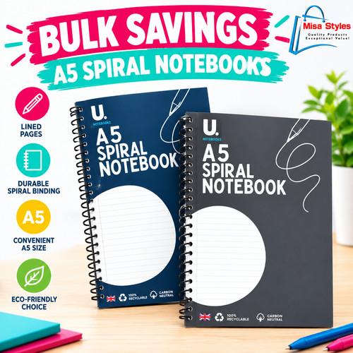 Notebook rilegato spirale - a5, a